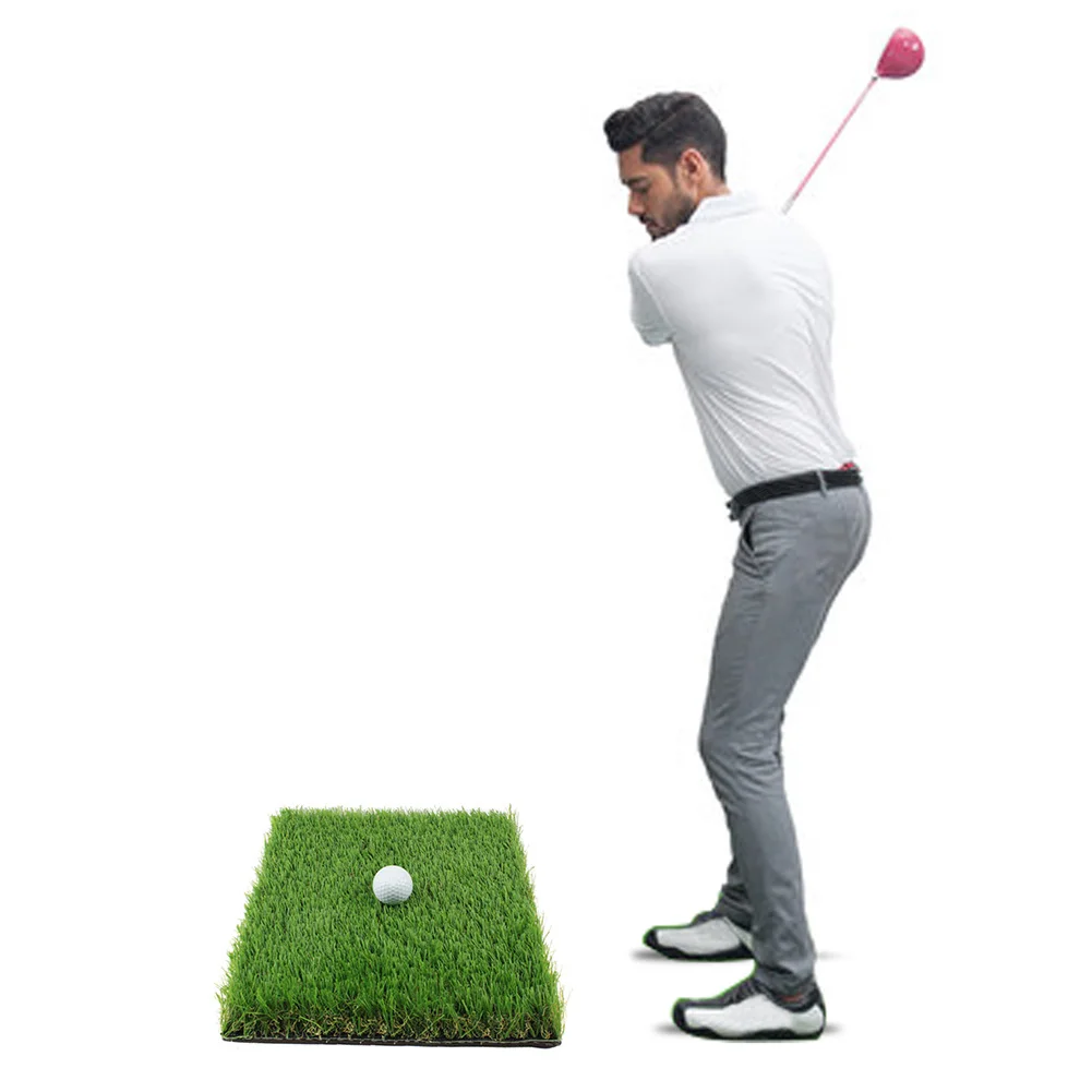 

Training Aids Beginner Accessories Garden Indoor Outdoor Golf Practice Mat Chipping Exercise Portable Home Office Grass Backyard
