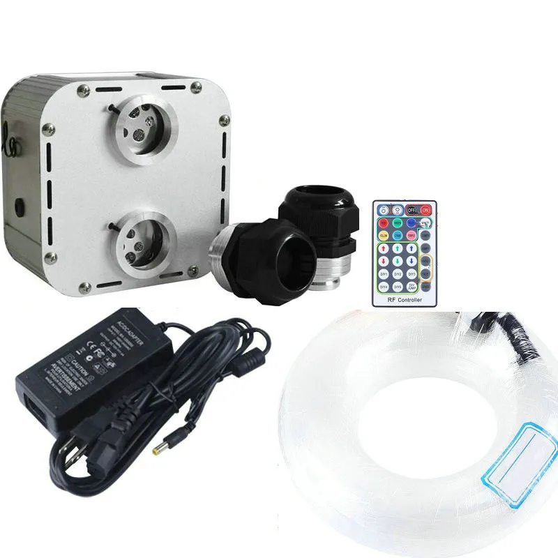 32 Вт RGB светодиодный волоконно оптический светильник двигателя мерцающий ing