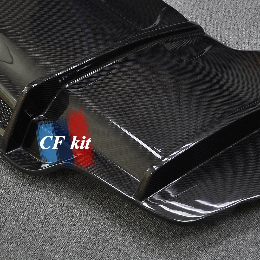 CF комплект Реальные углеродного волокна задний диффузор для Mercedes-Benz W205 C63 бампер