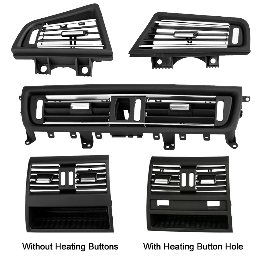 Передний ряд ветра слева справа от центра вентилятор заднего кондиционера гриль