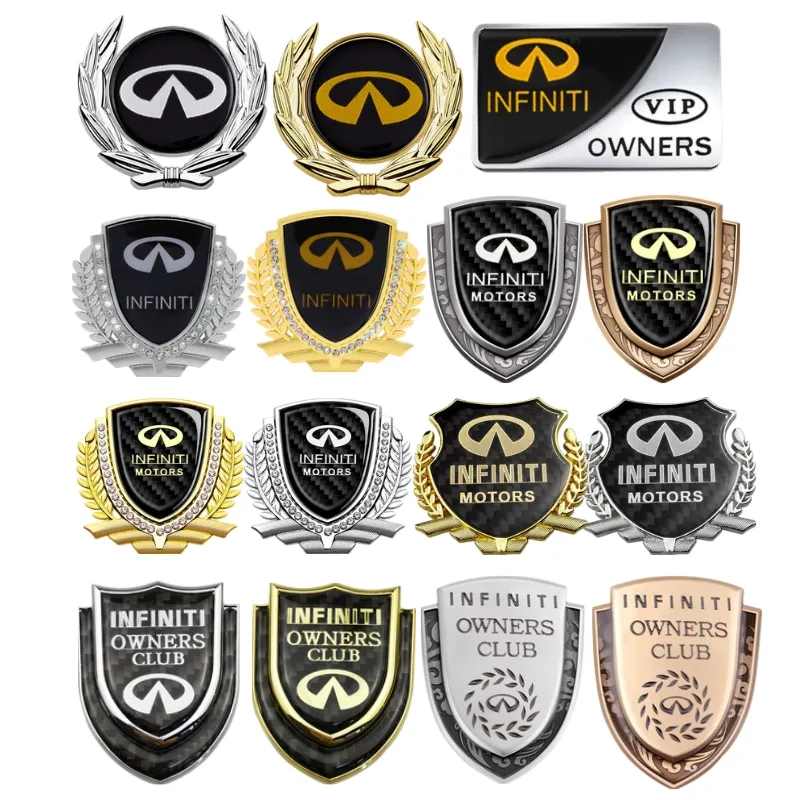 Автомобильная наклейка значок багажника для Infiniti G25 G20 EX35 FX45 FX37 Q50 Q30 Q80 Q70 QX70 QX60 QX30 M35