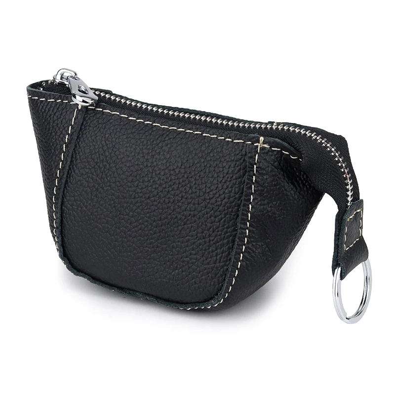 Подарок первый слой кожаный кошелек для монет свободный чехол ключей | Багаж и