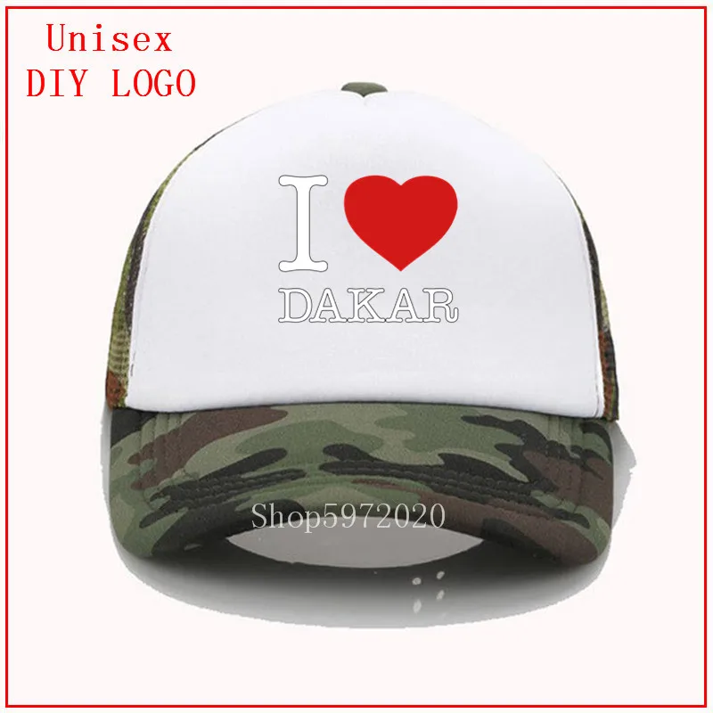 I LOVE DAKAR бейсболка gorras mujer кепки для мужчин бейсболки летние шапки женщин