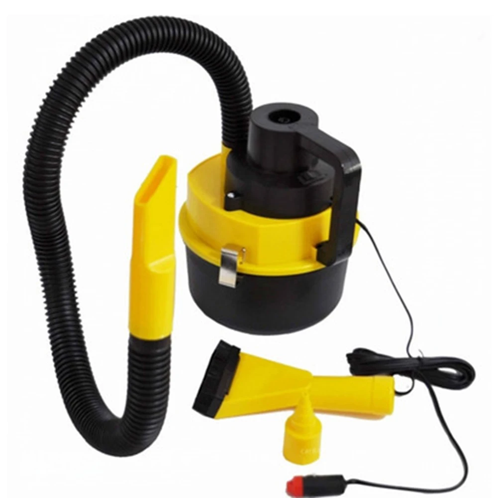 Автомобильный пылесос портативный автомобильный для влажной и сухой уборки