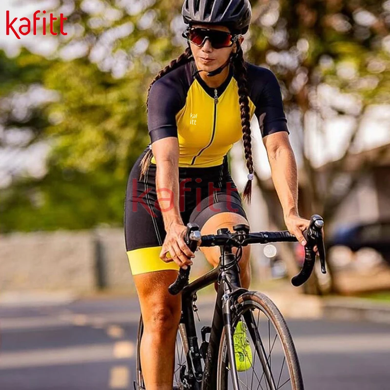 Костюм cafitt для активного отдыха женский спортивный комбинезон с коротким