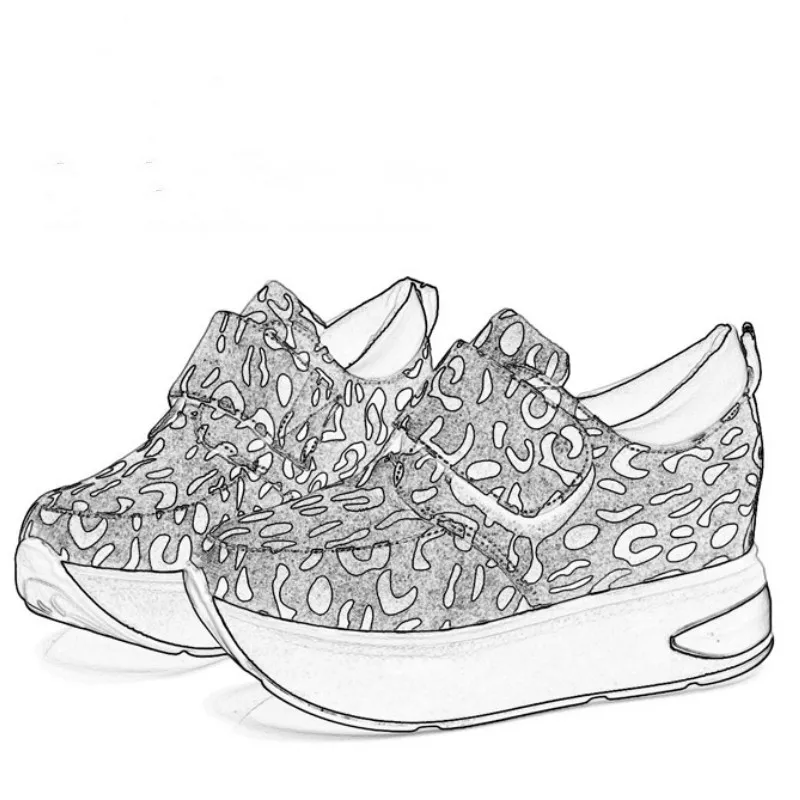 Новинка 2020 модная женская обувь на танкетке с вулканизированной