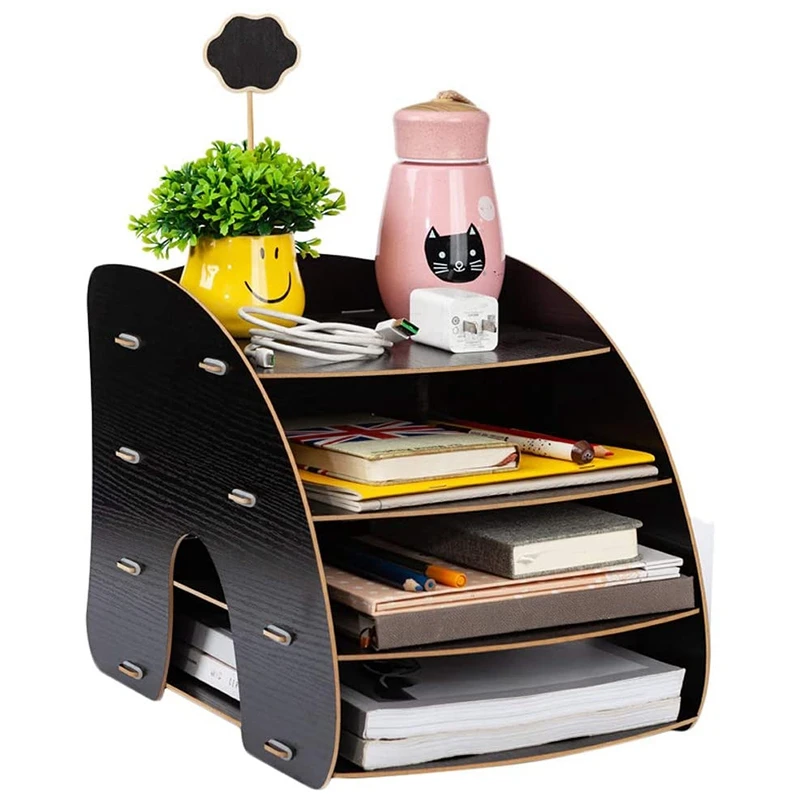 Органайзер для офисного стола DIY шкаф документов многофункциональный стол