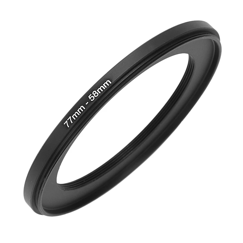 77 мм-52 мм от до 52 черный понижающий кольцевой адаптер для камеры и мм-58 58 |