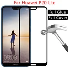 Закаленное защитное стекло 9d для экрана huawei p20 lite, чехол для p 20 20p light p20lite 5,84, защитный чехол для телефона, пленка
