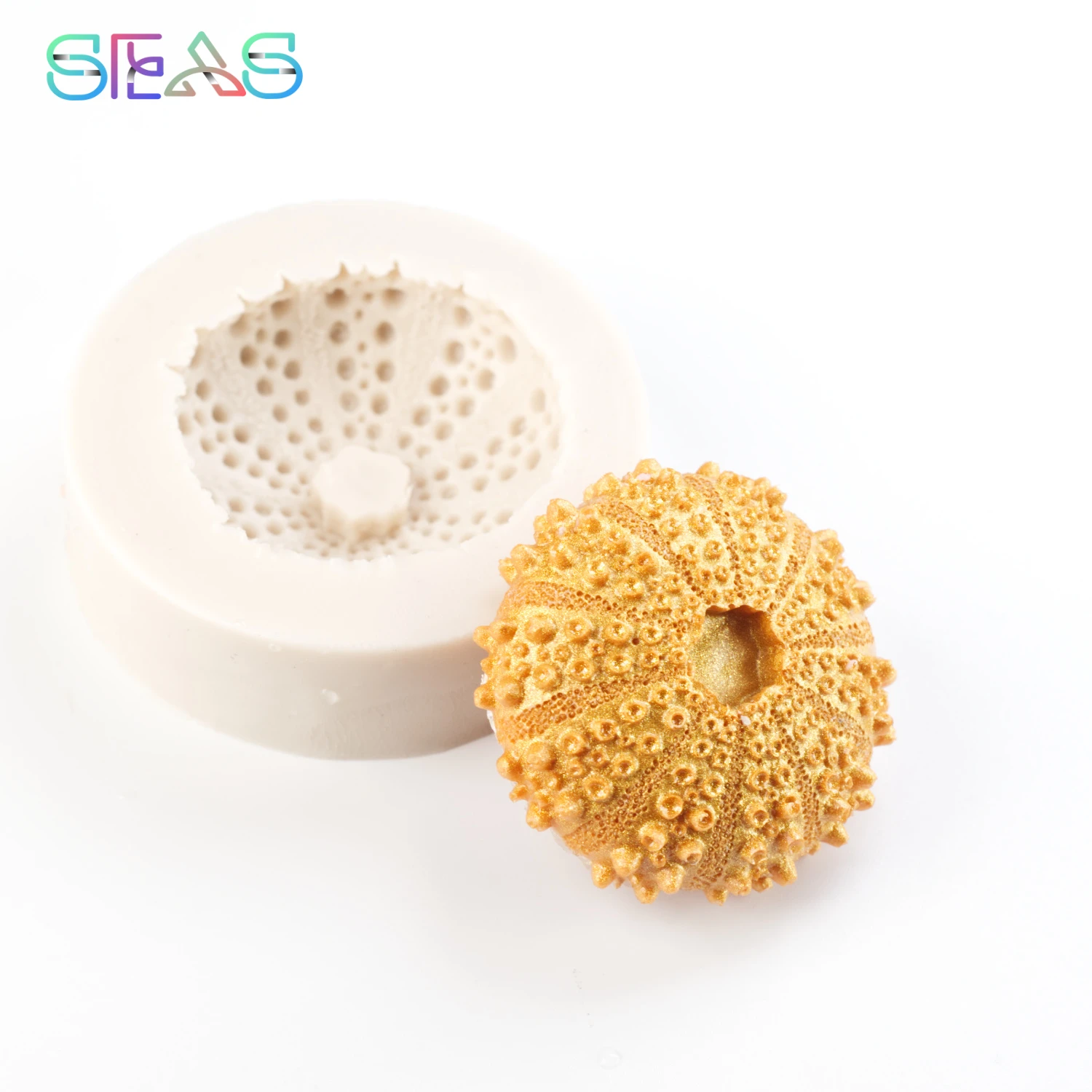 

Sea Urchin Silicone Mold Pastry Decorate Mold Free Shipping Cake Baking Molds Biscuit Maker Pastry Tools Accessories Resin Mold