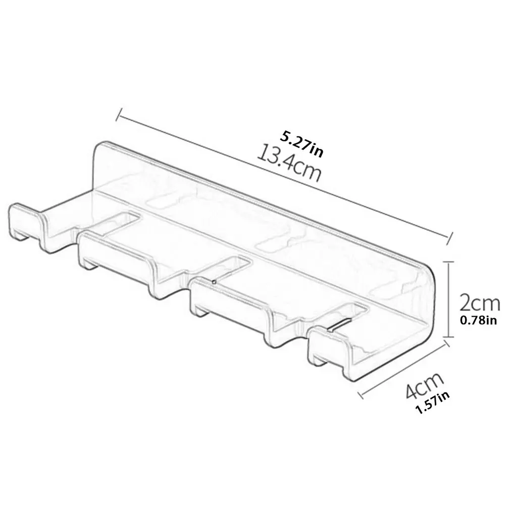 

Bathroom Accessories Multicard Slot Toothbrush Holder Rack Toothbrush Organizer Hanging Set Storage Wall-mounted Toothbrush
