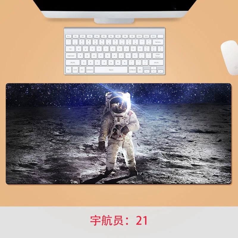 

Astronaut Gaming Mouse Pad Office Writing Computer Desk Mats Waterproof Non-slip Notebook Laptop Keyboards Protection Mouse Pad