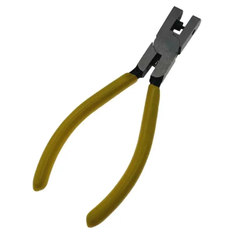 2 0 мм Универсальный кожаный ремешок для часов ремень инструмент пробивки желтые