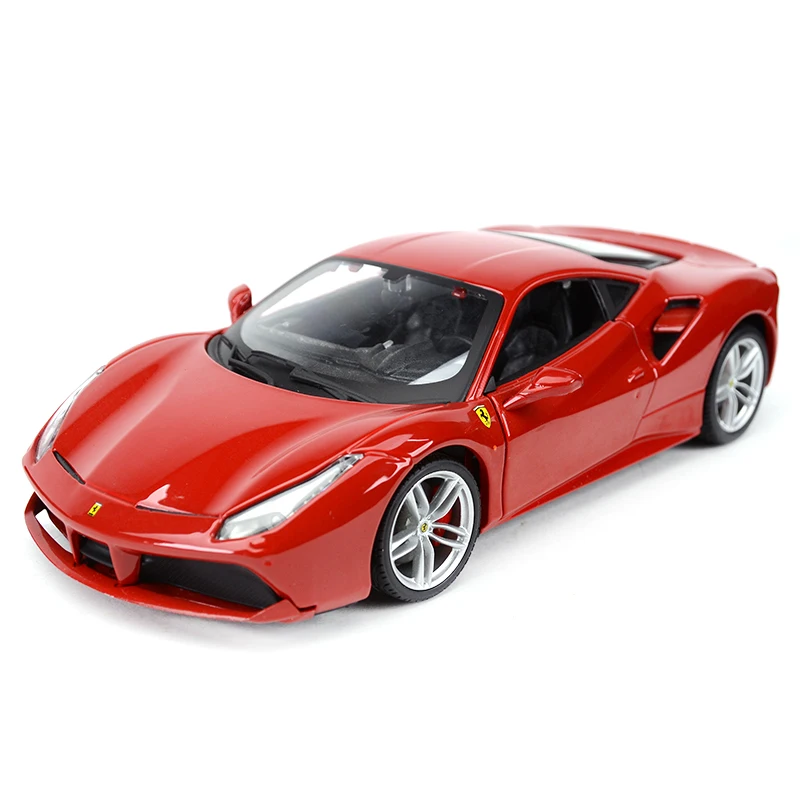 Bburago 1:24 488GTB California T 458Italia Enzo F12 F430 F50 спортивный автомобиль статическая литая модель сплава Модель автомобиля