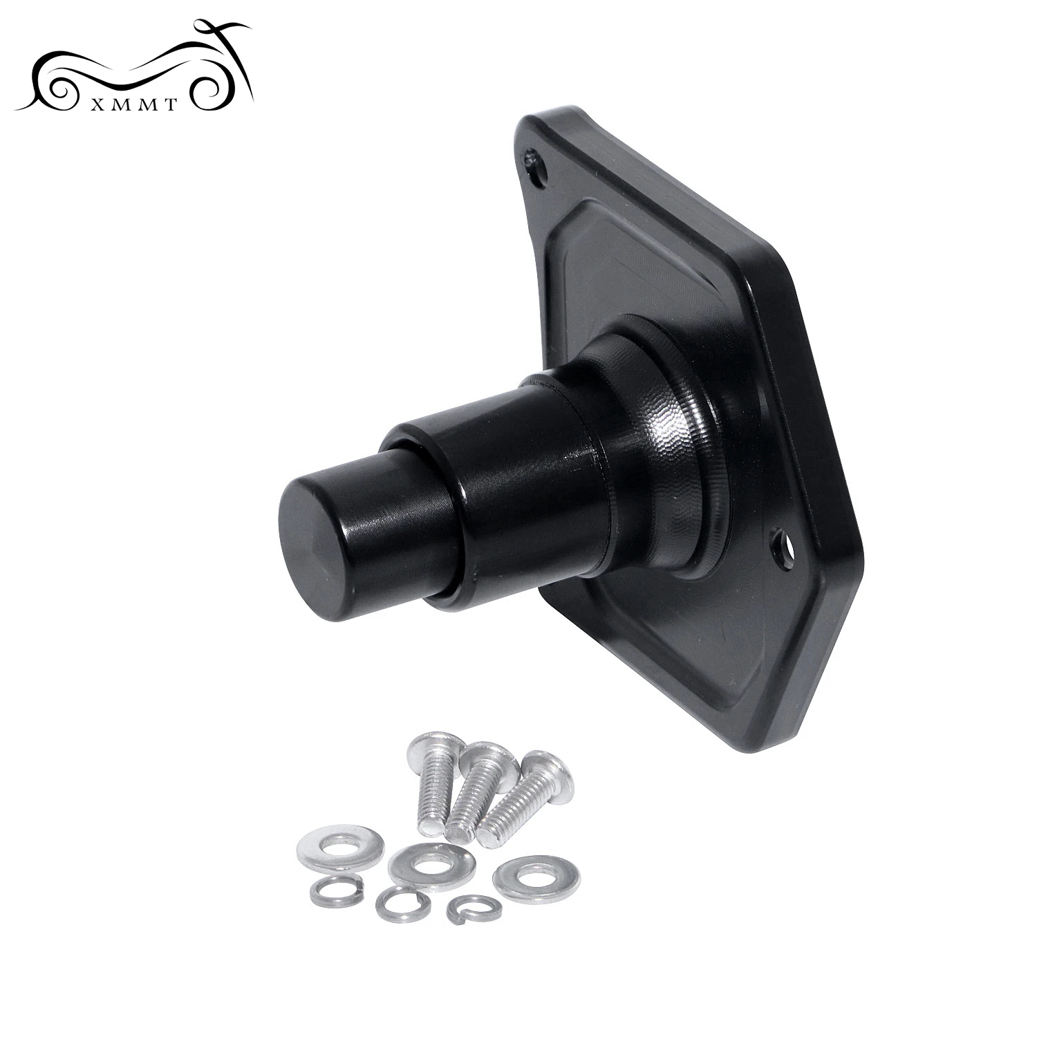 Черная/хромированная соленоидная крышка пусковая кнопка 1991-2017 для Harley Softail XL FLT Dyna