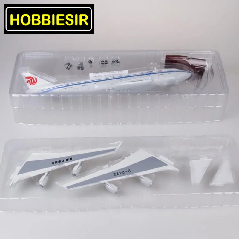 47 см 1/150 масштаб самолета Boeing B747 Air China Southern Airlines AIR way модель игрушки W светильник и