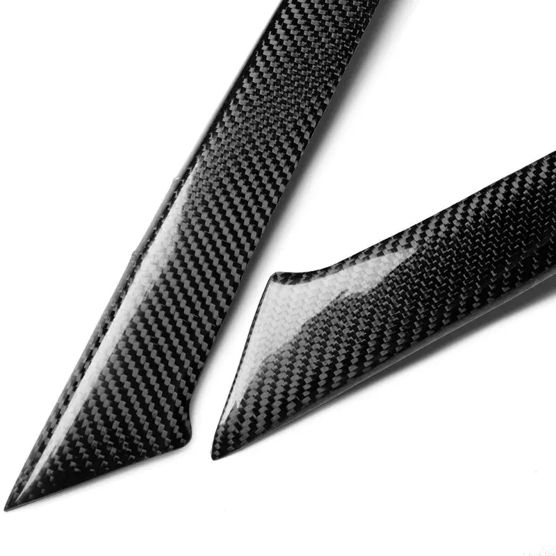 

Real Carbon Fiber Eyebrows Eyelids Headlight Cover Trim for Ford* Focus XXFF