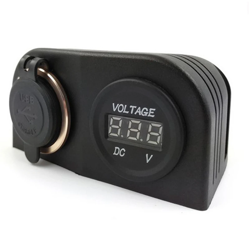 1/2/3 отверстий подставка под палатку панель USB разъем/вольтметр/держатель розетки