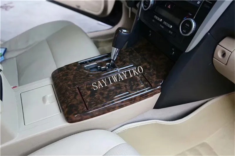 LHD 4 шт./лот ABS углеродное волокно зернистая или деревянная зубчатая панель