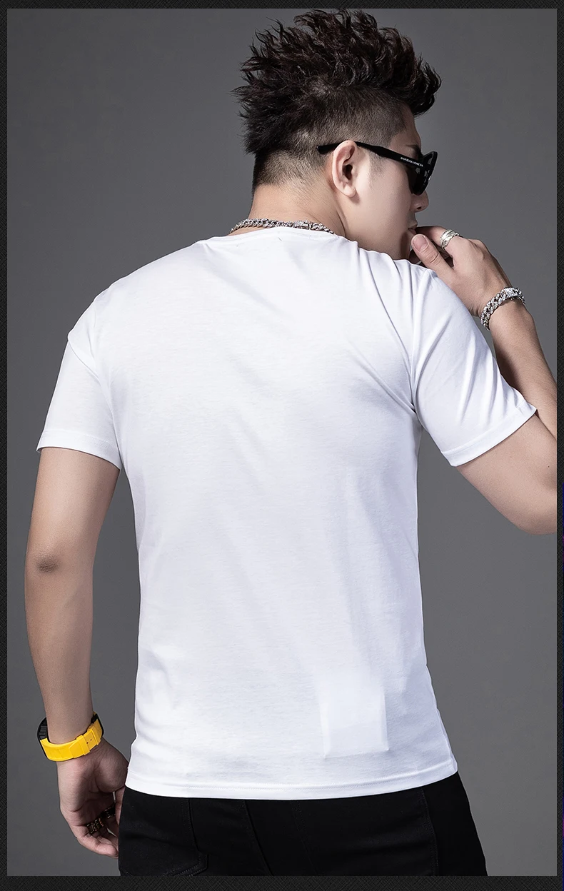 AH02372Fashion мужские Топы И Футболки 2020 Подиумные Роскошные футболки известного