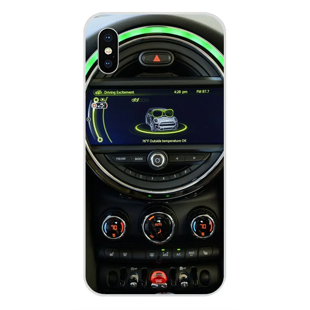 Автомобильные прозрачные чехлы Mini Cooper Jcw из ТПУ для Apple iPhone X XS Max XR 4 4S 5 5C 6 6S 7 8 Plus |