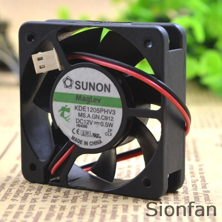 Для SUNON 5015 5 см Магнитная подвеска тихий вентилятор 0 Вт KDE1205PHV3 тестовая работа |