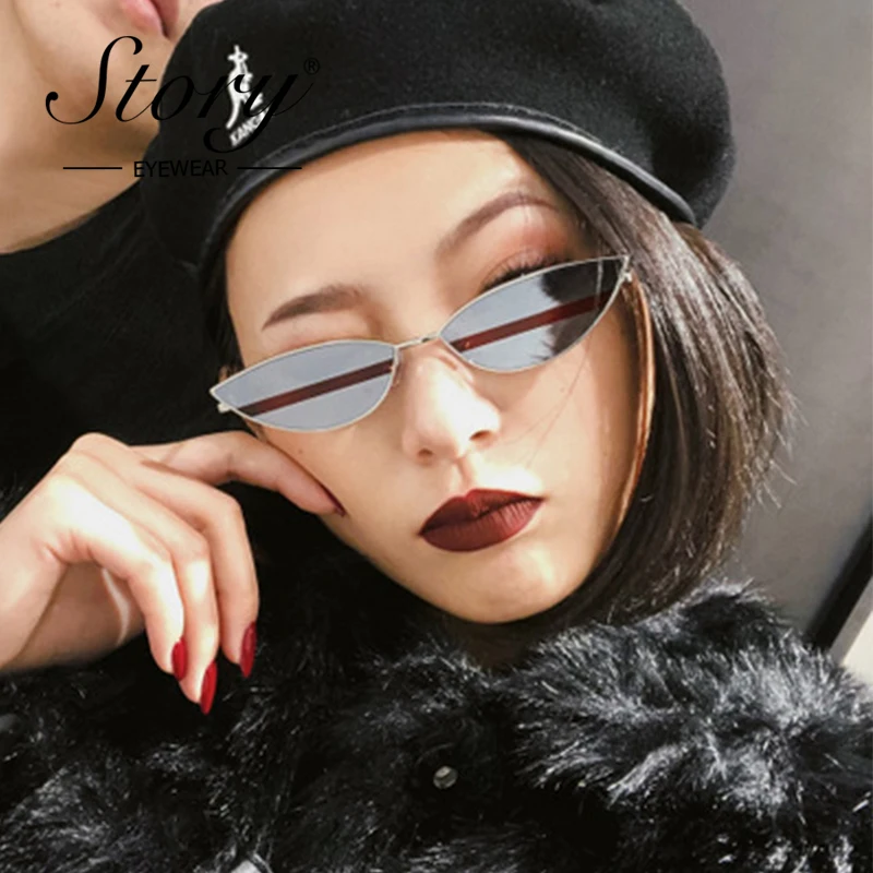 Солнечные очки кошачий глаз UV400 женские пикантные брендовые дизайнерские