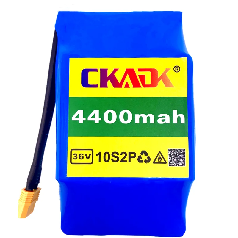 Аккумуляторная батарея 18650 CKADK 10s2p 36 В литий-ионная аккумуляторная 100% мАч 4 Ач