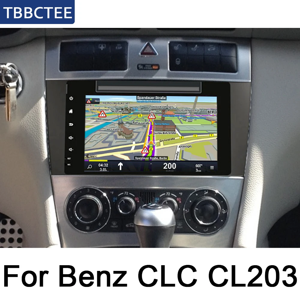 Для Mercedes Benz CLC Class CL203 2008 2009 2010 NTG Автомагнитола автомобильный dvd-плеер на основе