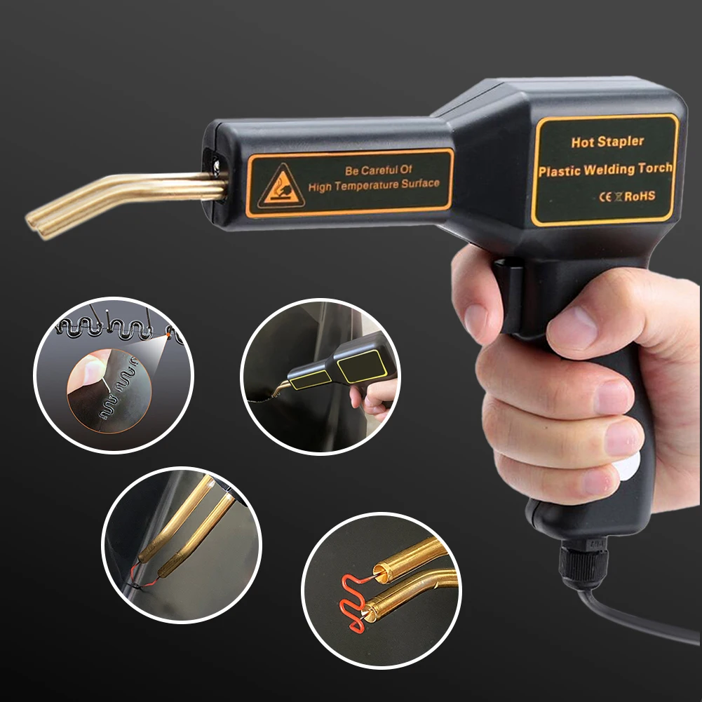 

Welding Machine Plastic parts welding fuser welding gu n Car Bumper Plastic Welder Kit Repair Tool Universal US EU Hot Stapler