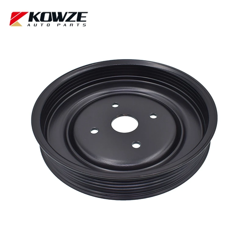 Шкив водяного насоса для Mitsubishi L200 Triton Pajero Montero Sport KJ3T KK3T KL3T KA4T KB4T 2.5D 1330A002|Радиаторы