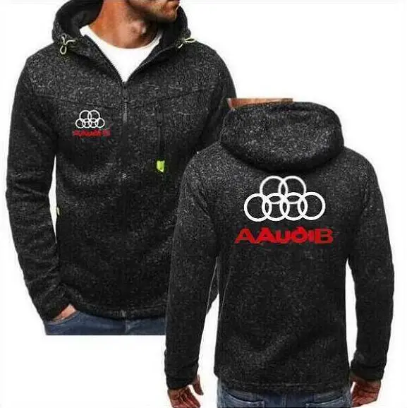 Модная брендовая толстовка с капюшоном AAudiB длинным рукавом весна 2020