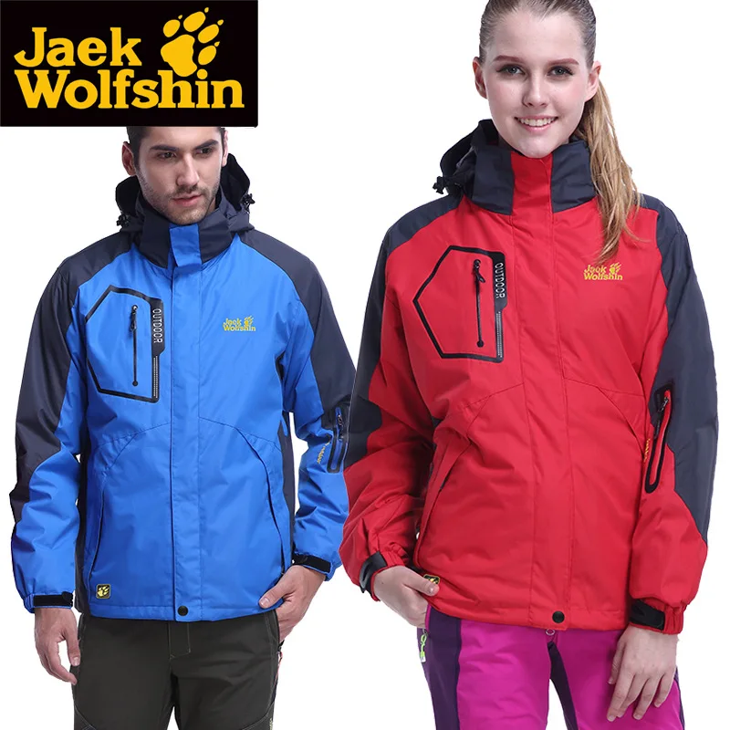 Sen zhou Jack Wolfskin открытый Двухсекционный флисовый съемный плечевой внутренний плащ куртка для мужчин и женщин Thre