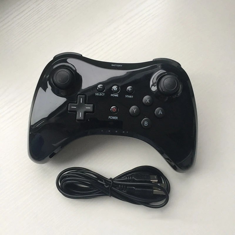 Для Nintendo Switch для Wii U Pro контроллер USB классический двойной аналоговый Bluetooth