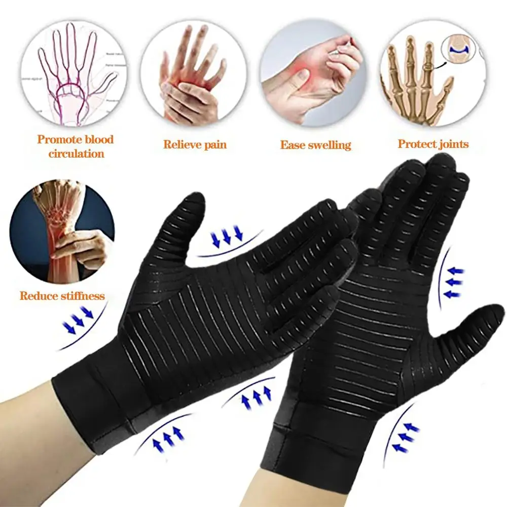 

Bike Compression Gloves For Arthritis Provides Added Protection Copper Infused Glove For Carpal Tunnel Cycling Gloves