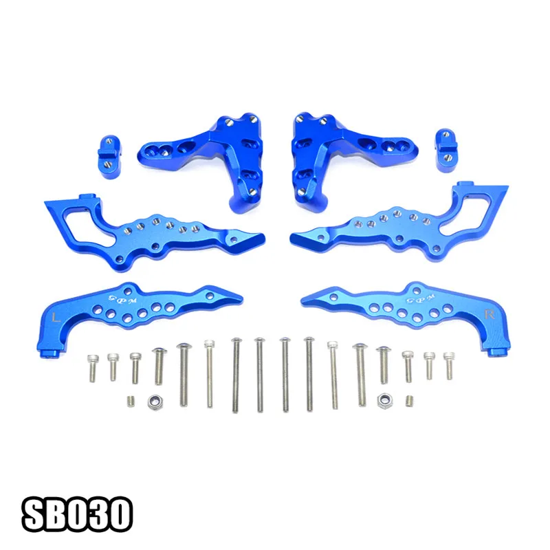 

LOSI 1:6 SUPER BAJA REY 9320977 Aluminum alloy porous rear top shock absorber mount SB030