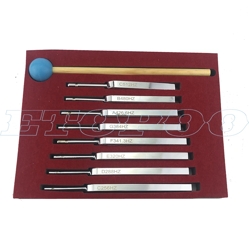 Алюминиевая медицинская тюнинговая вилка 8 шт./компл. лечебная звуковая