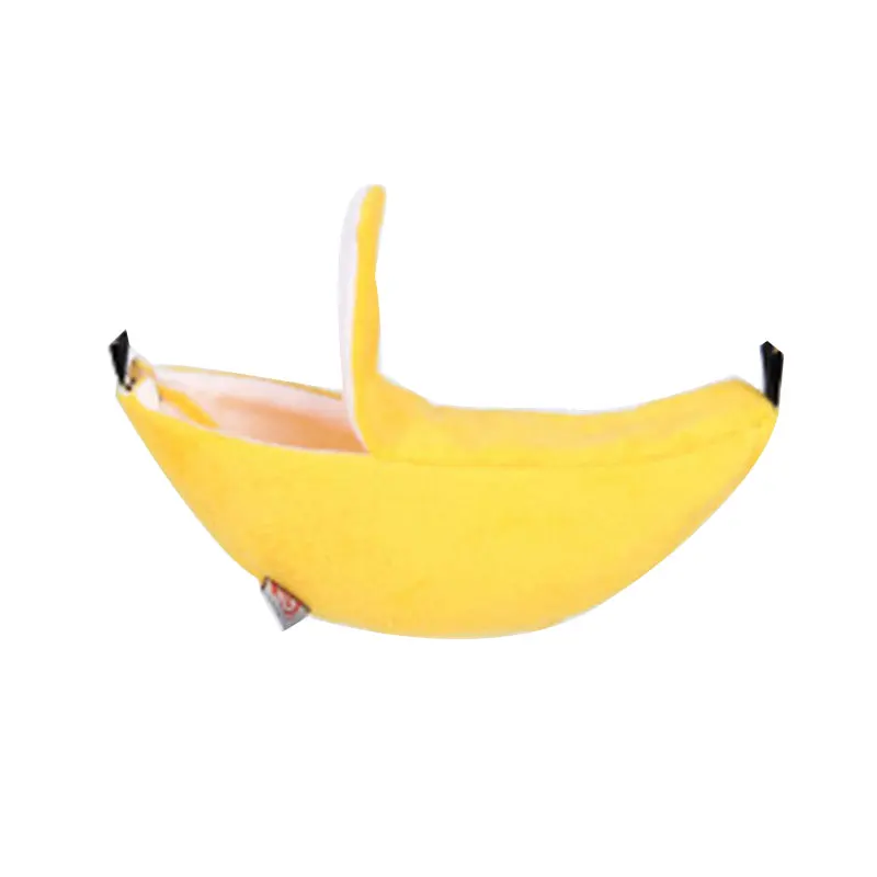 Новые плюшевые хлопковые гамаки в форме банана для хомяка гамак дома крысы мыши