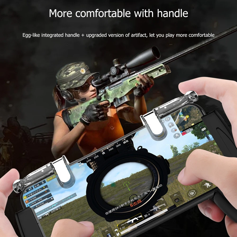 Контроллер для PUBG iPhone Android мобильный телефон геймпад триггер джойстик L1 R1 кнопка
