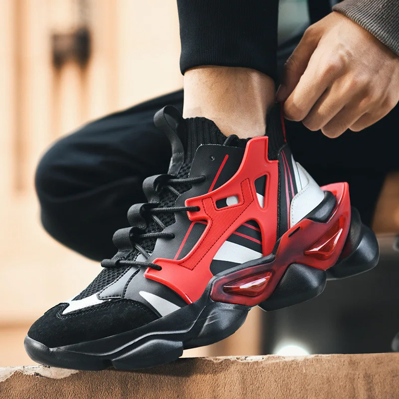 

Men Shoes Sneakers Comfortable and Breathable Outdoor Shoes Lightweight Hard-Wearing Walking Running Shoes Zapatos Hombre