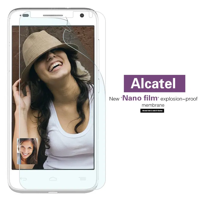 Защитная пленка для Alcatel Idol 2 Mini S мягкая нано из ТПУ 3 4 5 6012D Ultra 6045Y не закаленное