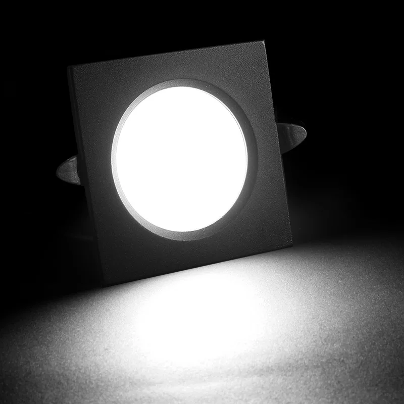 Квадратный светодиодный потолочный Светильник направленного света 9 Вт 12 15