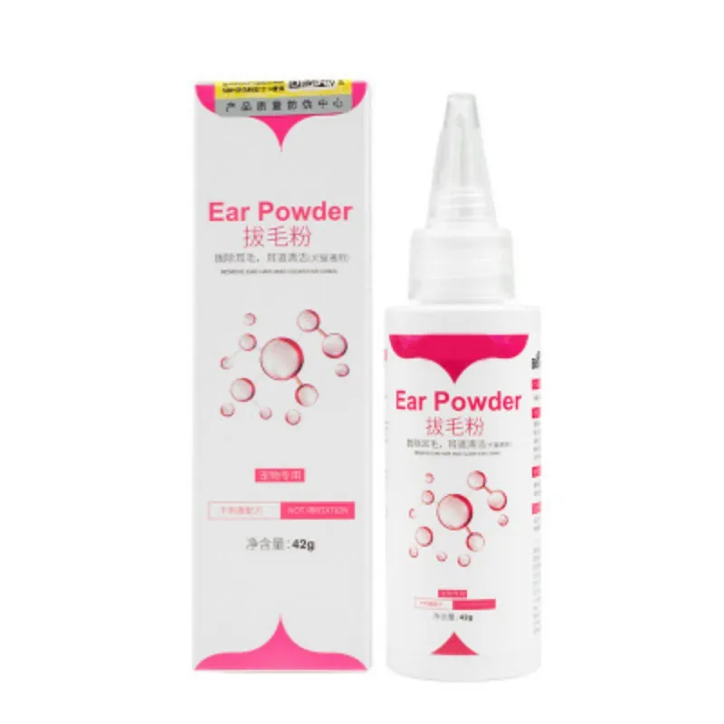 Средство для чистки ушей домашних животных порошок удаления лишней шерсти
