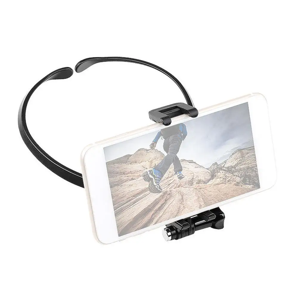 Hands Free Lazy Wearable Neck Camera Holder Mount Tripod Necklave Go Arm Phone POV Photographing Stand For Gopro Pro Adjust M0G6