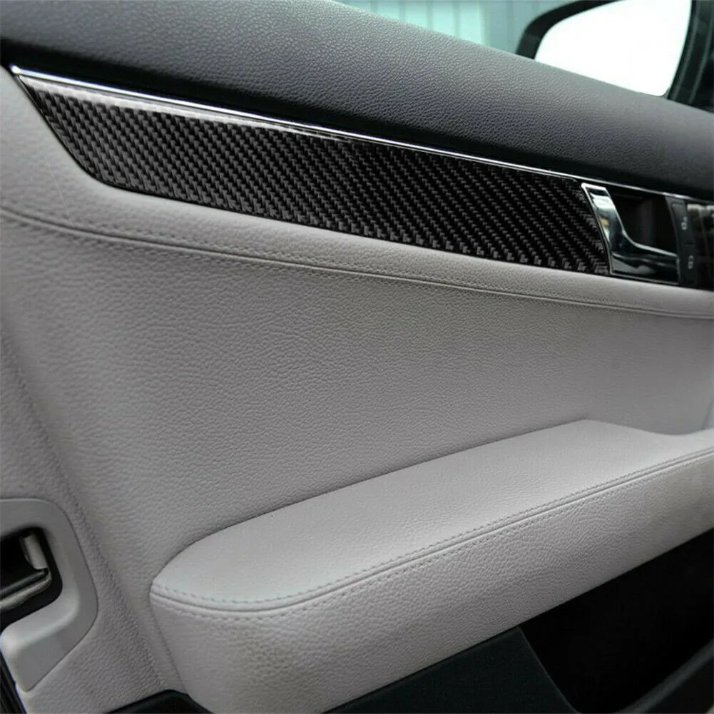 

4PCS Interior Door Panel Cover Easy Installed High Temperature Resistance