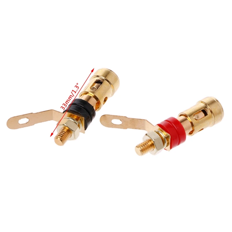 10 шт латунный динамик связующий столб пружинный пресс сабвуфер корзина терминал