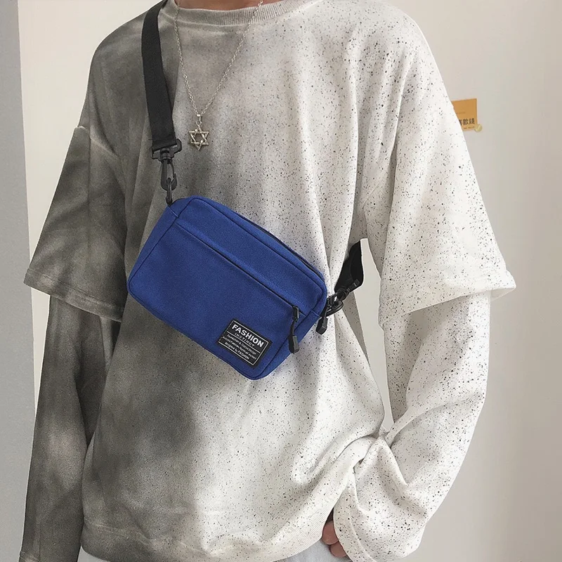 

Men's waterproof small chest bag travel sports shoulder bag messenger bag gift bag 1 order