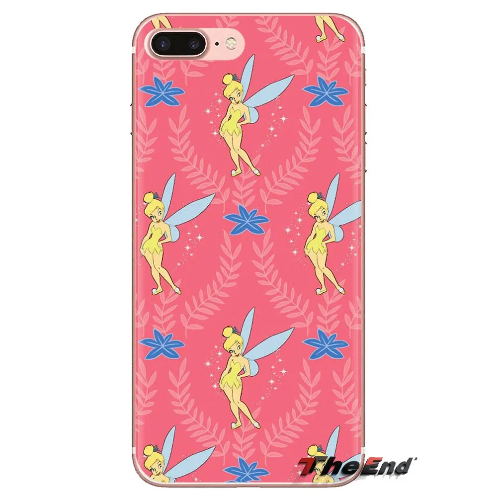 Силиконовый чехол для samsung Galaxy S3 S4 S5 Mini S6 S7 Edge S8 S9 S10 Plus Note 3 4 5 8 9 Jp tinkerbell tinker bell Periwinkle |