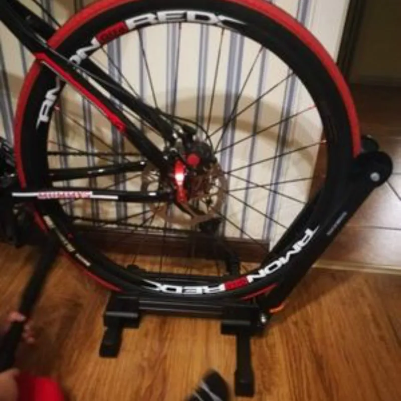 Портативная одноместная двойная стойка для парковки велосипеда подставка