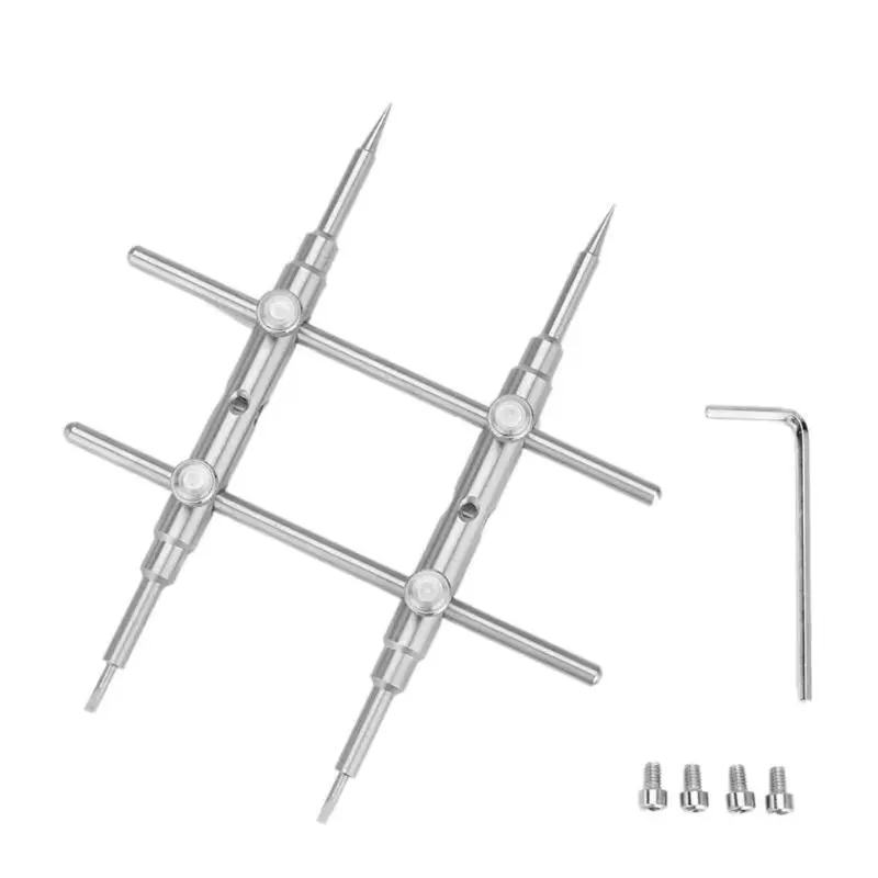 

25-130MM Curved Tips Camera Lens Spanner Wrench Repair Opening Tool for DSLR Kit